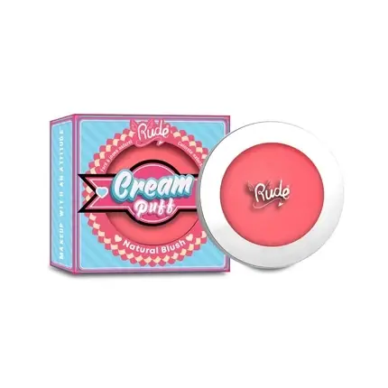 Blush, Rude, Cream Puff, roz Plată securizată