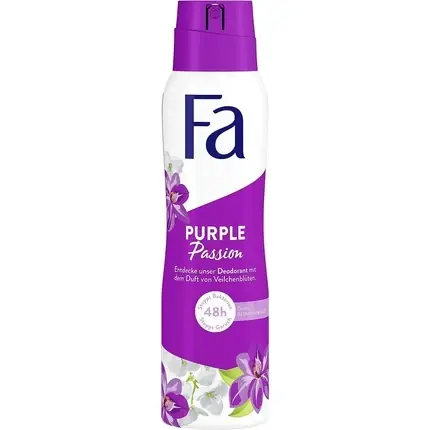 Discount Deodorant spray, Fa, Purple Passion, violet, 150ml