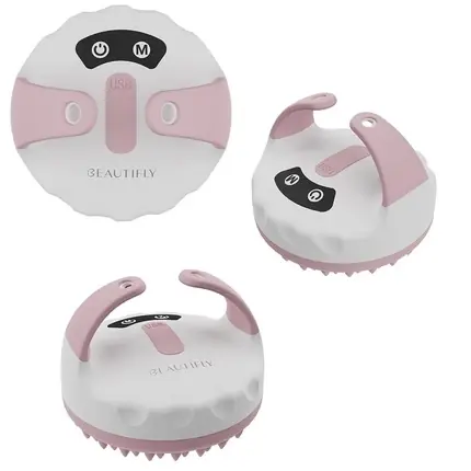 Lichidare de stoc Aparat masaj anticelulitic Beautifly B-Body, alb, roz