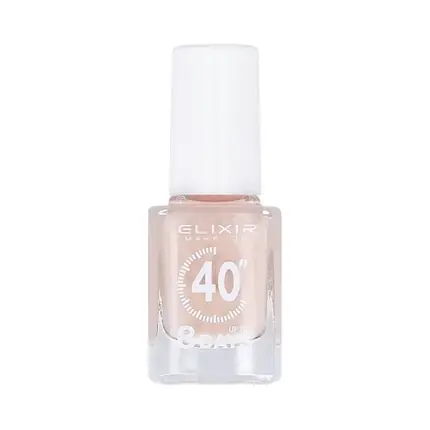 Lac de unghii, Elixir, 13 ml, rapid uscare, bej Chilipir