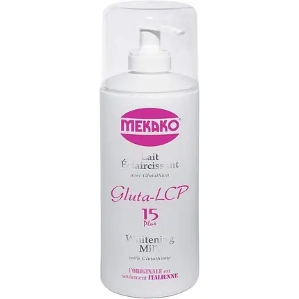 Loțiune de Corp Mekako Gluta-LCP, 400ml, alb Ultima șansă