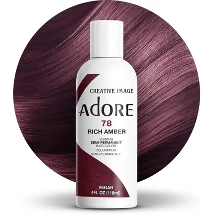 Vopsea păr, Adore, Rich Amber, 118 ml Calitate înaltă