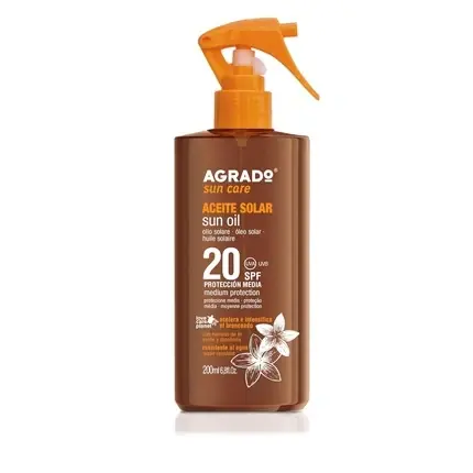 Nu rata Ulei Solar Agrado SPF20 Maro 200ml