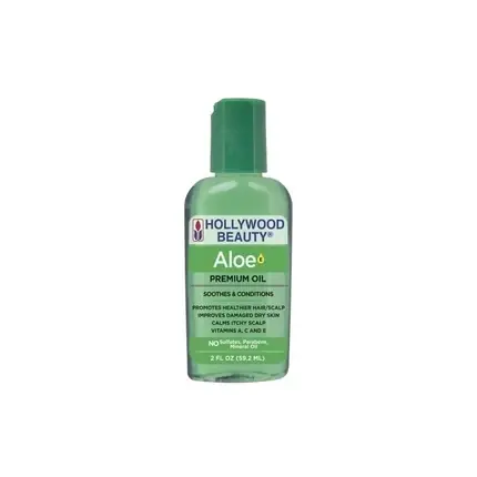 Ulei păr, Hollywood Beauty, Aloe, verde Reducere extra