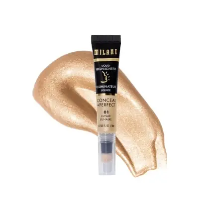 Livrare expres Highlighter lichid Milani Conceal + Perfect, auriu