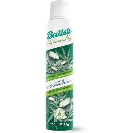 Șampon uscat, Batiste, Naturally, cocos și cânepă Ofertă specială