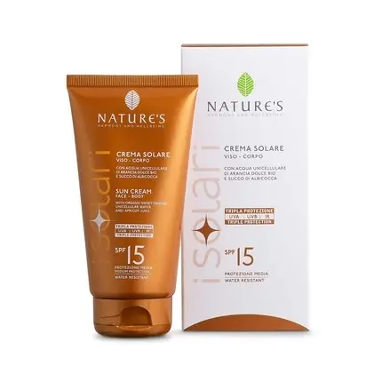 Reducere extra Cremă Solară, Bios Line, SPF 15, portocaliu