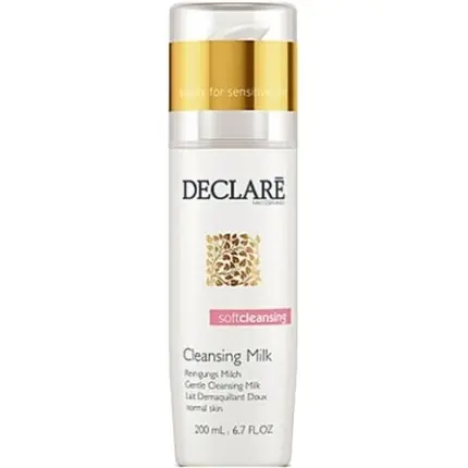 Lapte de curățare Declar, Cleansing Milk, 200 ml, alb-galben Plată securizată