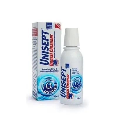 Gargara Intermed Unisept Dental Cleanser Daily Care și Protection, Oxy Active, 250ml Nu rata