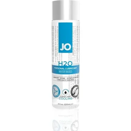 Livrare rapidă Lubrifiant Intim System Jo H2O Waterbased Cool, Culoare Albă și Albastru