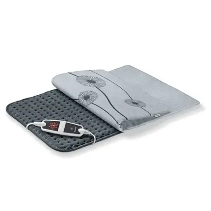 Perne Încălzitoare Beurer HK 125 XXL, Gri, Dimensiuni XXL, Design Floral Reducere de preț