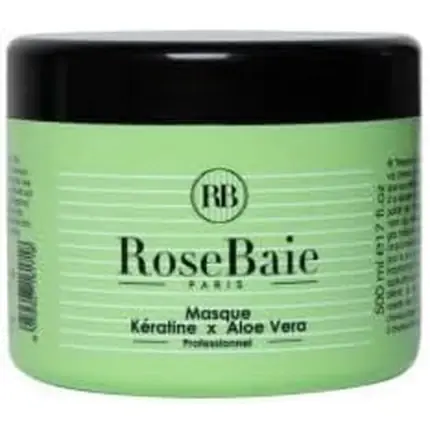 Ultima șansă Mască de păr Rosebaie Keratin x Aloe Vera Mask Pink Berry 500ml, Verde