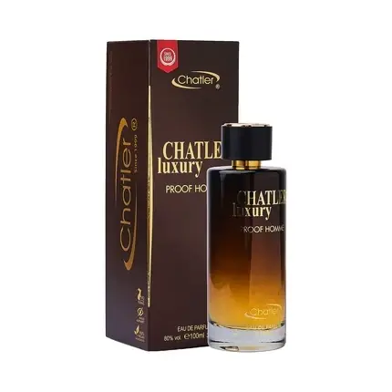 Preț redus Eau de Parfum Chatler, Luxury Proof Homme, 100ml, Maro