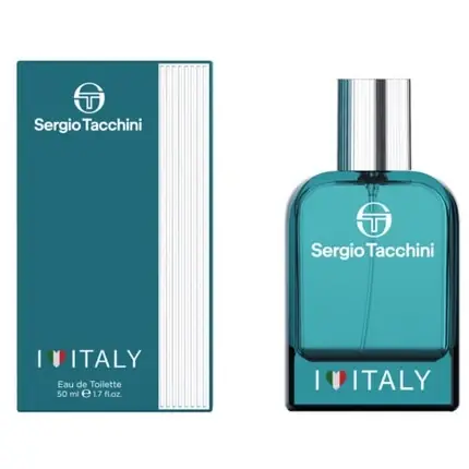 Parfum Sergio Tacchini I Love Italy EDT, bărbați, 50 ml, albastru-verzui Super ofertă