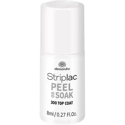 Discount Vernis Gel Alessandro Striplac 300 Top Coat Alb 8ml