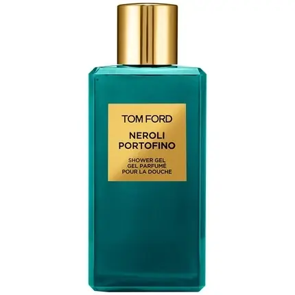Gel de Duș Tom Ford Neroli Portofino, Verde Turcoaz, Sticlă cu Capac Aurit, 250ml Calitate înaltă