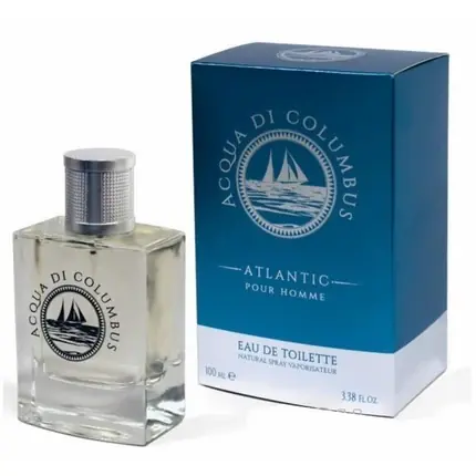 Acqua Di Columbus Atlantic EDT, Parfum Masculin, 100ml, Culoare Albastru Argintiu Vezi acum