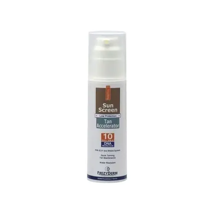 Spray Auto-Bronzant Frezyderm Dermoceuticals Sun Screen Tan Accelerator SPF10, 5 fl oz Ieftin