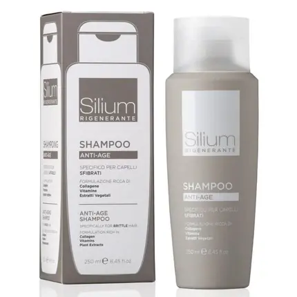Șampon Anti-Age, Silium Rigerante, 250 ml, culoare gri Ieftin