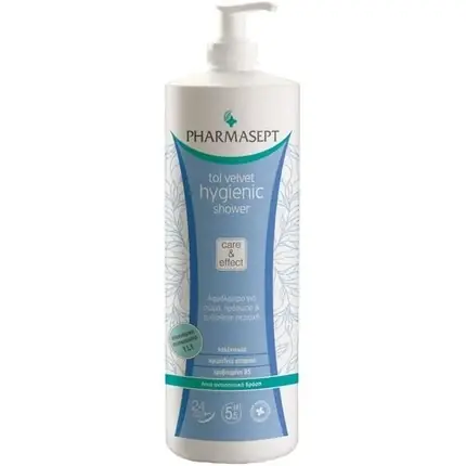 Noutate Duș, Pharmasept, Tol Velvet Hygienic Shower, capacitate 1L, ambalaj cu pompă
