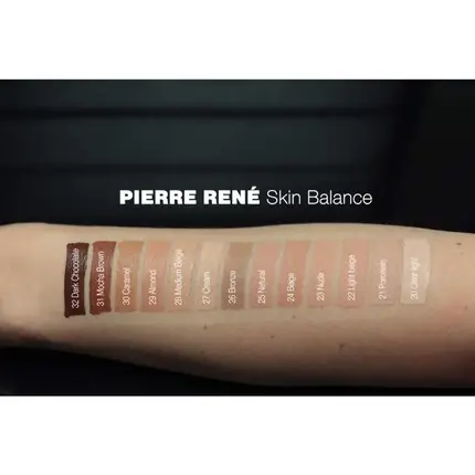Popular Fond de ten Pierre Rene Skin Balance Cover, bronz