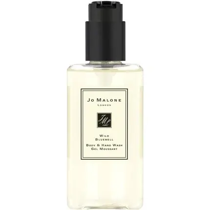 Gel de duș Jo Malone London Wild Bluebell 250ml, sticlă transparentă cu dop negru Plată sigură