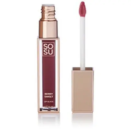 Lichidare de stoc Sosu Cosmetics Shimmer Lip Glaze, Birthday Suit, 6 ml