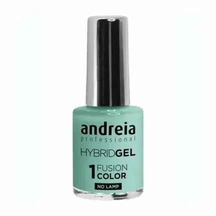Lac de unghii Andreia Hybrid Fusion H47, culoare mentă, capacitate 10,5 ml Disponibil imediat