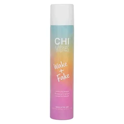Mai ieftin Șampon uscat CHI VIBES Wake + Fake, 191g, gradient pastel