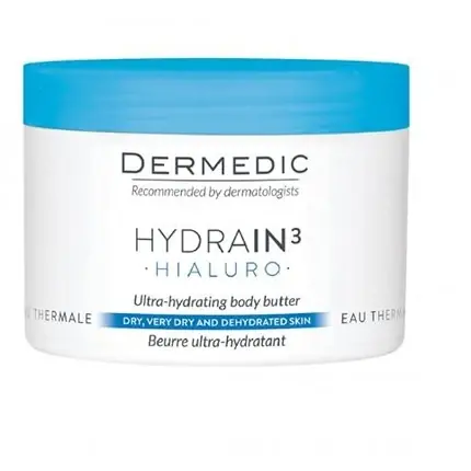 Cel mai vândut Dermedic Hydrain3 Ultra-Nourishing Butter 225ml
