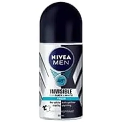 Discount Nivea Men Black & White Invisible Antiperspirant, 50ml