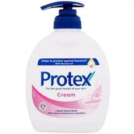 Săpun lichid pentru mâini Protex Cream, protecție împotriva bacteriilor, cu parfum delicat Cel mai vândut
