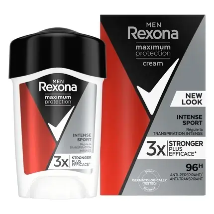 Cumpără online Rexona Men Deostick Max Pro Intense Sport, 97g, Alb/Negru/Roșu