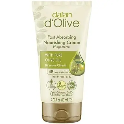 Cremă hidratantă Dalan d‘Olive cu ulei de măsline pentru față, mâini și corp Livrare expres