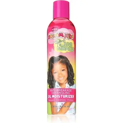 Cel mai bun preț Condițor fără clătire, African Pride Dream Kids Olive Miracle, 236ml