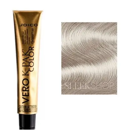 Preț redus Coloranți păr, Joico Vero K-Pak Permanent Cream Hair Color UHLA Ultra High Lift 11.11 Ash