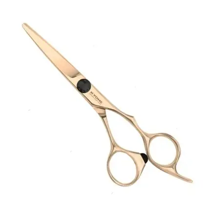 Ultima șansă Foarfecă de coafor Kyone 710 Rose Gold, 6.0 inch, design ergonomic, vârfuri ascuțite
