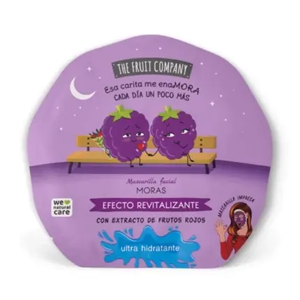 Premium Mască facială purificatoare cu fructe de pădure, The Fruit Company, 25ml