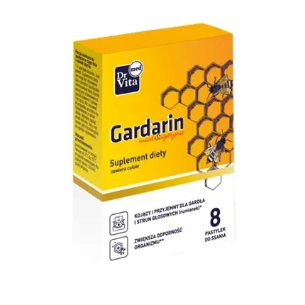 Pastile pentru gât Dr Vita Gardarin cu Vitamina C - 8 pastile Mai ieftin
