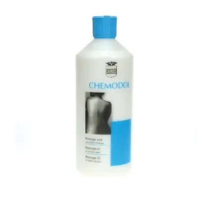Chemodol Massage Oil, 490g, Alb cu capac albastru Bestseller