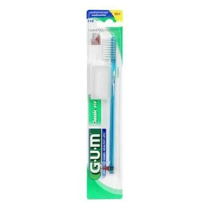 Periuță de dinți Sunstar Gum Classic 410, albastră Lichidare de stoc