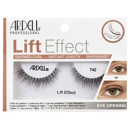 Ardell Lash Lift Effect 742, Gene False, Aspect Natural, Invisiband Reducere