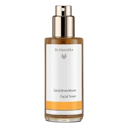 Reducere specială Toner Facial Dr. Hauschka 100 ml - Sticlă Ambrată cu Pulverizare Auriu
