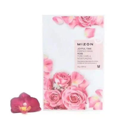 Mască facială de tip foaie, Mizon Joyful Time Rose Essence Mask, 23g Preferatul clienților