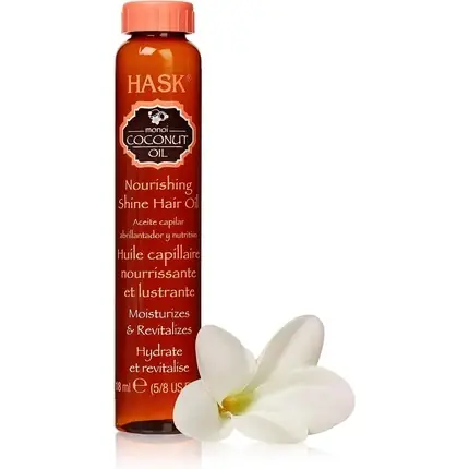 Premium Ser de Păr HASK cu Ulei de Cocos Monoi, 18ml