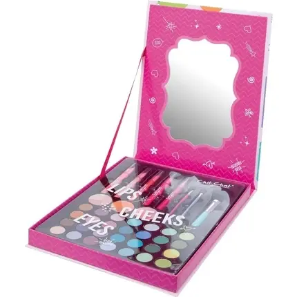 Chit Chat Paint Box, Kit machiaj complet pentru ochi, buze și obraji Chilipir