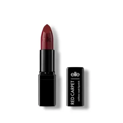 Batom de buze Elite Red Carpet Matte Sublime Lipstick 156 Scarlet, roșu intens, ambalaj negru Vezi acum