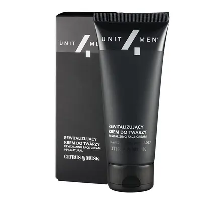 Unit4men Revitalizing Citrus & Musk Face Cream, 50ml Popular