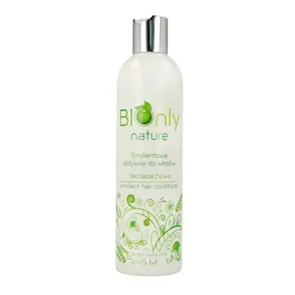 Livrare rapidă Bionly Nature Emollient Conditioner for Dry Hair, 225g, Culoare alb-verzui