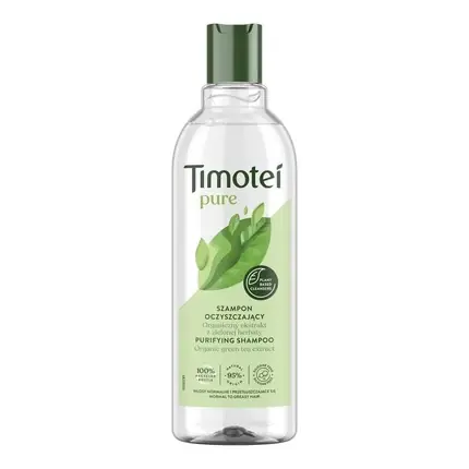 Șampon Timotei Pure, Șampon Purifiant cu Extract de Ceai Verde Natural, 400ml Reducere
